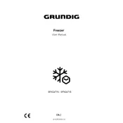 Grundig GFN3671 Freezer manual cover