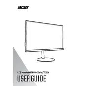 Acer Nitro KG2 XV282KKV Monitor manual cover