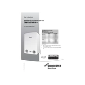 Worcester Greenstar 12Ri 2014 Boiler manual cover