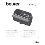 Beurer BM 81 EasyLock Blood Pressure Monitor manual cover