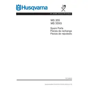 Husqvarna MS 355G Saw manual cover