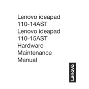 Lenovo 110-14AST Laptop manual cover