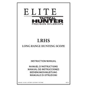 Bushnell Elite LRHS Scope manual cover