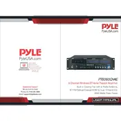 Pyle PT6060CHAE Amplifier manual cover