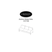 Crosley C07169 Sofa manual cover