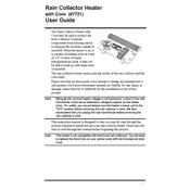 Davis 7721 Heater manual cover