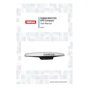 Simrad Navico HS80A GPS manual cover