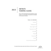 Infiniti EX 2013 Crossover manual cover