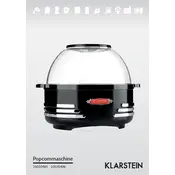 Klarstein 10030485 Popcorn Maker manual cover