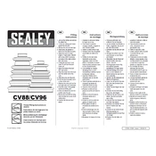 Sealey CV88 Boot manual cover