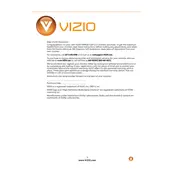 Vizio VMM26 TV manual cover