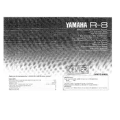 Yamaha R-8 Receiver manual cover