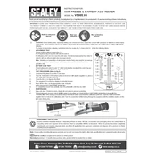 Sealey VS005.V5 Refractometer manual cover