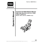 Toro Turbo Force 91-cm 30031 Mower manual cover