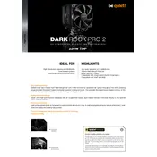 be quiet! Dark Rock Pro 2 220W TDP Cooler manual cover