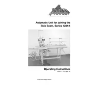 Dürkopp Adler Beisler 1281-4 Sewing Machine manual cover