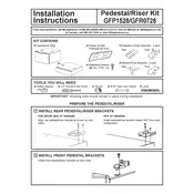 GE GFP1528 GFP1528PNDG Pedestal Kit manual cover