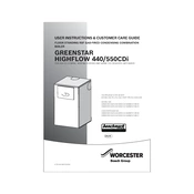 Worcester Greenstar Highflow 440CDi 2010 Boiler manual cover