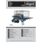 Scheppach HL460 5905209901 Log Splitter manual cover