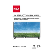 RCA RT3205-B TV manual cover