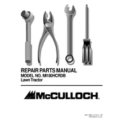 McCulloch MI180HCRDB manual cover