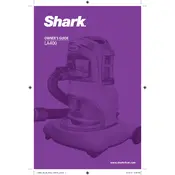 Shark LA400 Vacuum manual cover