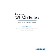 Samsung Galaxy Note 4 US Cellular SM-N910RZKEUSC Phone manual cover