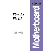 ASUS PU-DL Motherboard manual cover