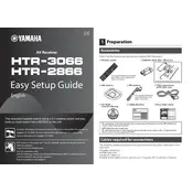 Yamaha HTR-2866 Receiver manual cover