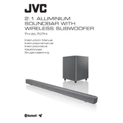 JVC TH-WL707H manual cover