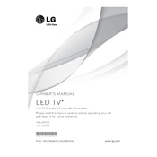 LG 65LA9700 TV manual cover