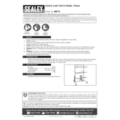 Sealey MK75 Cart manual cover