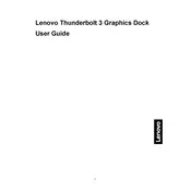 Lenovo Thunderbolt 3 Graphics Dock manual cover