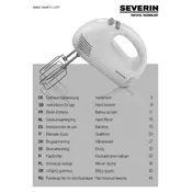 Severin HM 3827 Mixer manual cover