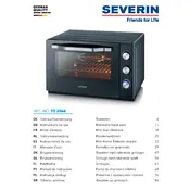 Severin TO 2066 Oven manual cover