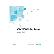 Xerox CSX2000 Ver.2.0 Server manual cover