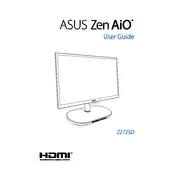 ASUS Zen AiO 27 Z272 Computer manual cover