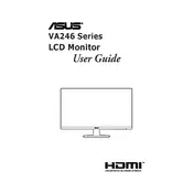 ASUS VA246HE Monitor manual cover