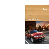 Jeep Compass 2013 SUV manual cover