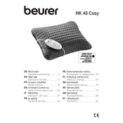 Beurer HK 48 Cosy Grey Heated Cushion manual cover