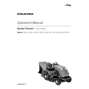 Countax A Series A25/50HE 2011 Tractor manual cover