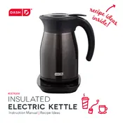 Dash DETK300 Insulated Electric Kettle manual cover