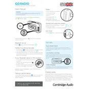 Cambridge Audio Go Radio Speaker manual cover