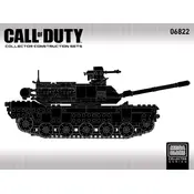 Mega Bloks Mattel Call of Duty Heavy Armor Outpost DCL21 Construction Set manual cover