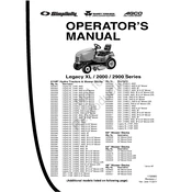 AGCO 2000 Series 2690313 2027 Tractor manual cover