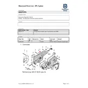 Husqvarna 288XP Chainsaw manual cover