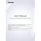 Samsung S24AM50 Monitor manual cover