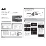 JVC LT-32C740A manual cover