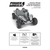 Power Wheels Mattel Dune Racer FLR09 Toy manual cover