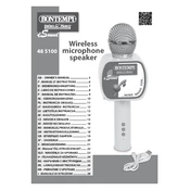 Bontempi 48 5100 Wireless Microphone Speaker manual cover